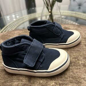 Old Navy Navy Blue Kids Sneakers with Velcro